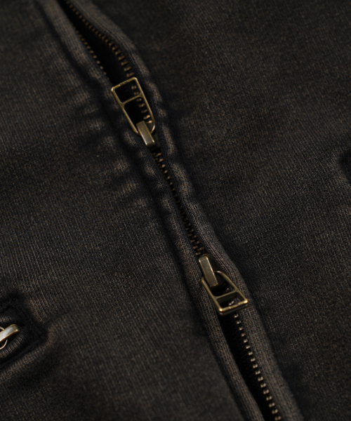 FRIZMWORKS(フリズムワークス)の「VINTAGE DYEING FULL ZIP SWEAT _ BLACK BROWN(その他アウター・メンズ・その他・SMALL/MEDIUM/LARGE/X-LARGE)」の5枚目の写真