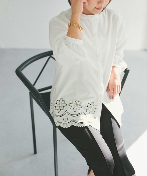 COHINA(コヒナ)の「ライトストレッチバイカーパンツ 【低身長・小柄女性】(その他パンツ・レディース・ブラック/ベージュ・XS/S)」の7枚目の写真