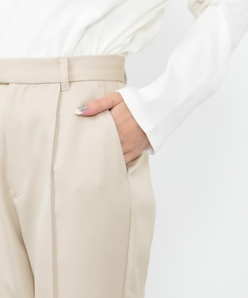 COHINA(コヒナ)の「ライトストレッチバイカーパンツ 【低身長・小柄女性】(その他パンツ・レディース・ブラック/ベージュ・XS/S)」の22枚目の写真