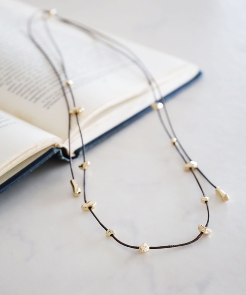 LEPSIM（レプシィム）の「《オフィスライン》コードアソートチョーカー　647855（チョーカー・レディース・ゴールド/シルバー・ONE SIZE）」の2枚目の写真