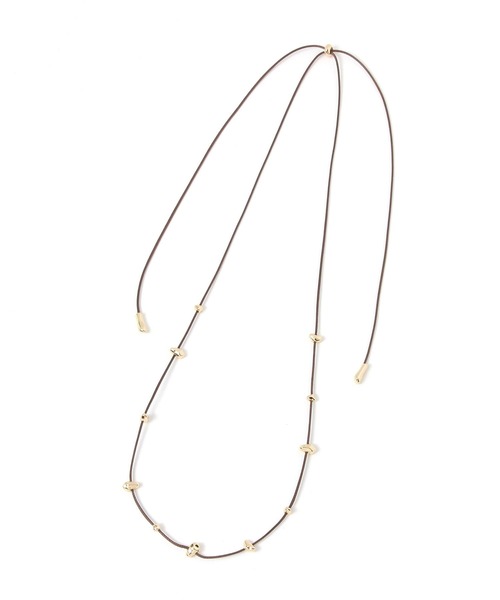 LEPSIM（レプシィム）の「《オフィスライン》コードアソートチョーカー　647855（チョーカー・レディース・ゴールド/シルバー・ONE SIZE）」の5枚目の写真