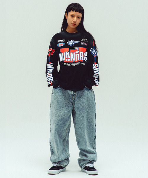 WKNDRS（ウィーキャンドース）の「777 DENIM PANTS (I.DENIM)（デニムパンツ・レディース・その他・SMALL/MEDIUM/LARGE/X-LARGE）」の9枚目の写真