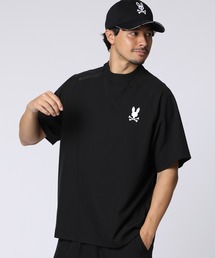 Psycho Bunny（サイコバニー）の「[WEB限定]リラックスフィット ロゴ モックネックTシャツ（Tシャツ/カットソー）」