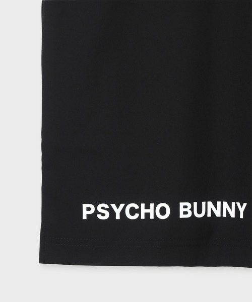 Psycho Bunny（サイコバニー）の「[WEB限定]リラックスフィット ロゴ モックネックTシャツ（Tシャツ/カットソー・メンズ・キナリ/ブラック/グレイッシュベージュ・X-LARGE/LARGE/MEDIUM/SMALL）」の10枚目の写真