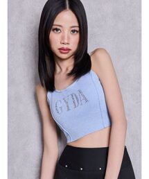 GYDA bijouラメニットビスチェ