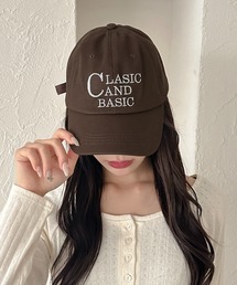 apres jour mignon（アプレジュールミニョン）の「【apresjour mignon×ARIAZ】配色刺しゅうキャップ（キャップ）」