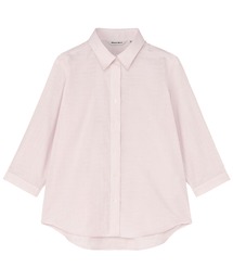 TOKYO SHIRTS | 【Pitta Re:)】ふわっとガーゼシャツ レギュラーシルエット 七分袖 綿100% レディース カジュアルシャツ(シャツ/ブラウス)