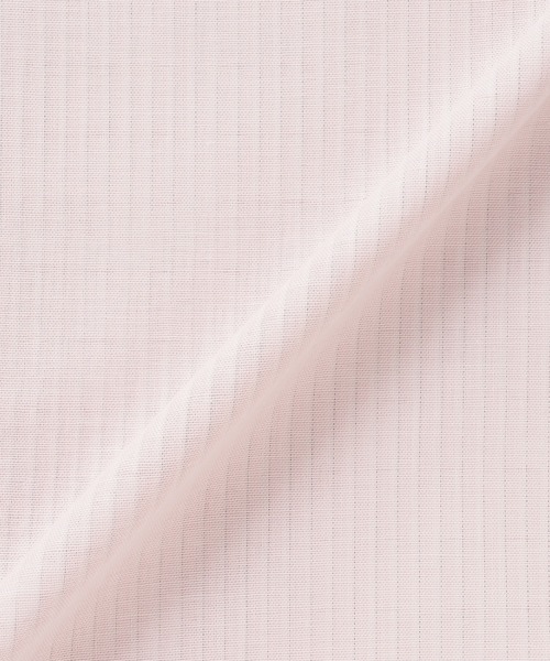 TOKYO SHIRTS（トウキョウシャツ）の「【Pitta Re:)】ふわっとガーゼシャツ レギュラーシルエット 七分袖 綿100% レディース カジュアルシャツ（シャツ/ブラウス・レディース・ピンク・S/M/L）」の5枚目の写真