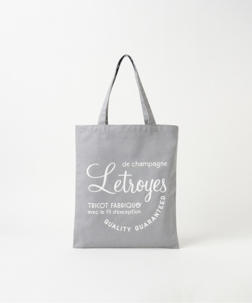 Letroyes（ルトロワ）の「Letroyes TOTE BAG（トートバッグ・レディース・ネイビー/ライトグレー/ブルー/ボルドー/グリーン・FREE）」の2枚目の写真