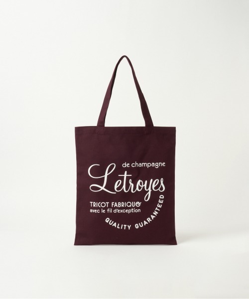 Letroyes（ルトロワ）の「Letroyes TOTE BAG（トートバッグ・レディース・ネイビー/ライトグレー/ブルー/ボルドー/グリーン・FREE）」の5枚目の写真