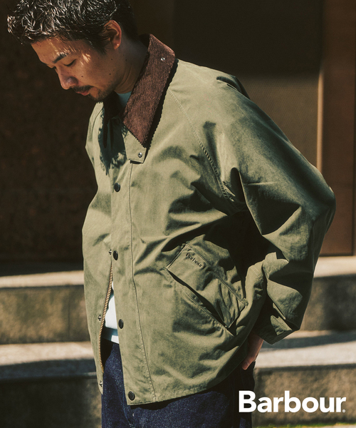 Barbour(バブアー)の「Barbour / バブアー os transporter casual jacket(ナイロンジャケット・メンズ・カーキ/ベージュ・38/40)」の2枚目の写真