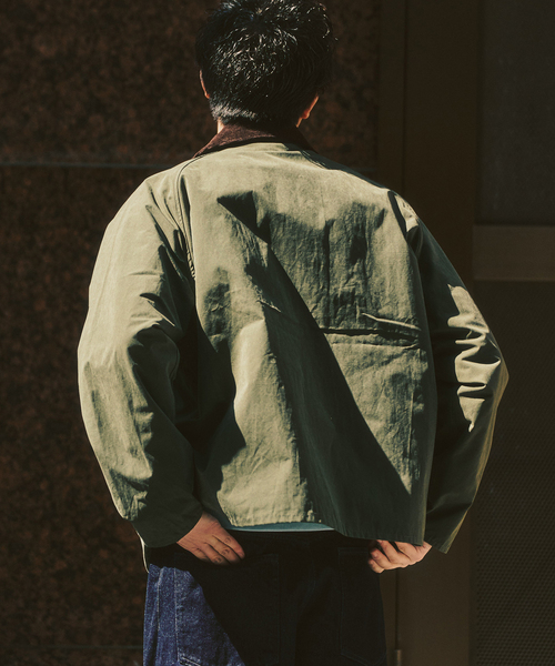 Barbour(バブアー)の「Barbour / バブアー os transporter casual jacket(ナイロンジャケット・メンズ・カーキ/ベージュ・38/40)」の14枚目の写真