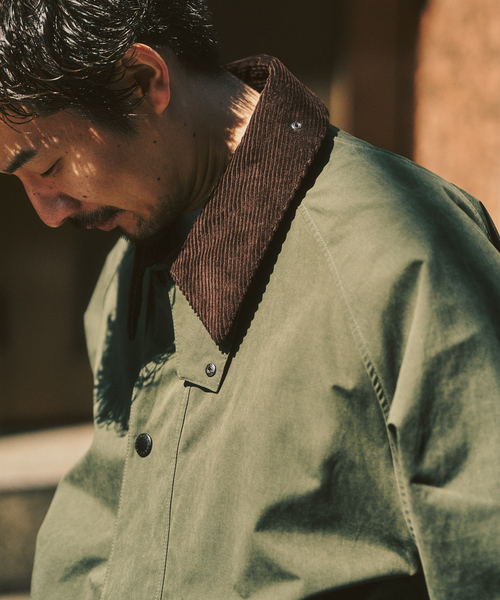 Barbour(バブアー)の「Barbour / バブアー os transporter casual jacket(ナイロンジャケット・メンズ・カーキ/ベージュ・38/40)」の15枚目の写真