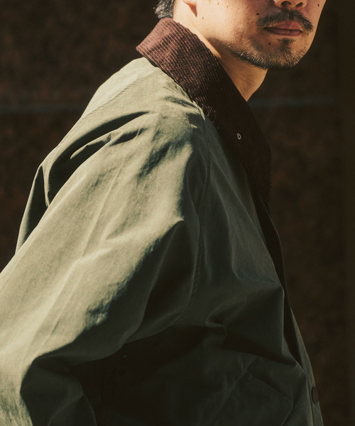 Barbour(バブアー)の「Barbour / バブアー os transporter casual jacket(ナイロンジャケット・メンズ・カーキ/ベージュ・38/40)」の16枚目の写真