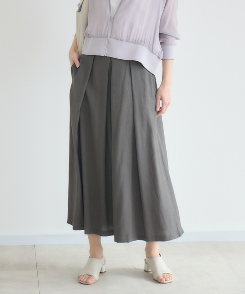 KATHARINE ROSS（キャサリンロス）の「【PILLINI/ピリーニ】キュロットパンツ（その他パンツ・レディース・ライトグリーン/チャコールグレー・FREE）」の7枚目の写真