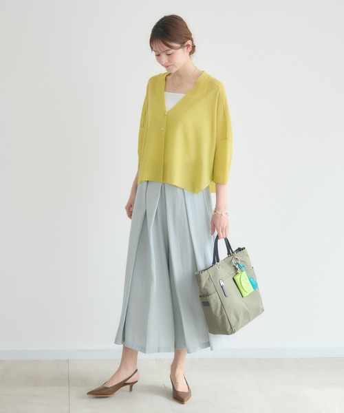 KATHARINE ROSS（キャサリンロス）の「【PILLINI/ピリーニ】キュロットパンツ（その他パンツ・レディース・ライトグリーン/チャコールグレー・FREE）」の20枚目の写真