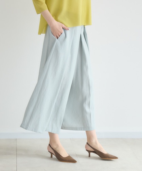 KATHARINE ROSS（キャサリンロス）の「【PILLINI/ピリーニ】キュロットパンツ（その他パンツ・レディース・ライトグリーン/チャコールグレー・FREE）」の18枚目の写真