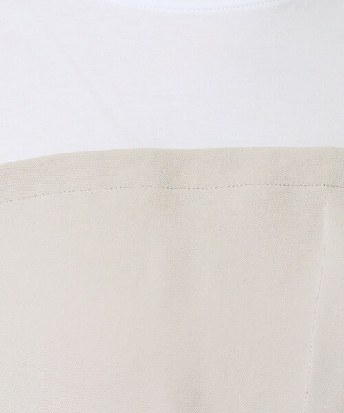 INDIVI（インディヴィ）の「【着る日傘／SETUP可能】ビスチェレイヤード風トップス（Tシャツ/カットソー・レディース・ネイビー/ベージュ/サックスブルー/ブラック・13/05/38/34/19/15 ）」の12枚目の写真