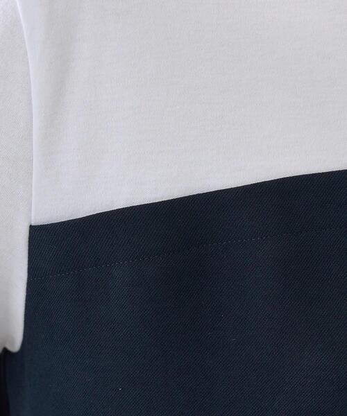 INDIVI（インディヴィ）の「【着る日傘／SETUP可能】ビスチェレイヤード風トップス（Tシャツ/カットソー・レディース・ネイビー/ベージュ/サックスブルー/ブラック・13/05/38/34/19/15 ）」の20枚目の写真