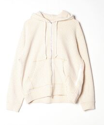SEAGREEN（シーグリーン）の「SEAGREEN(シーグリーン) BIG WAFFLE RELAX HOODIE（パーカー）」