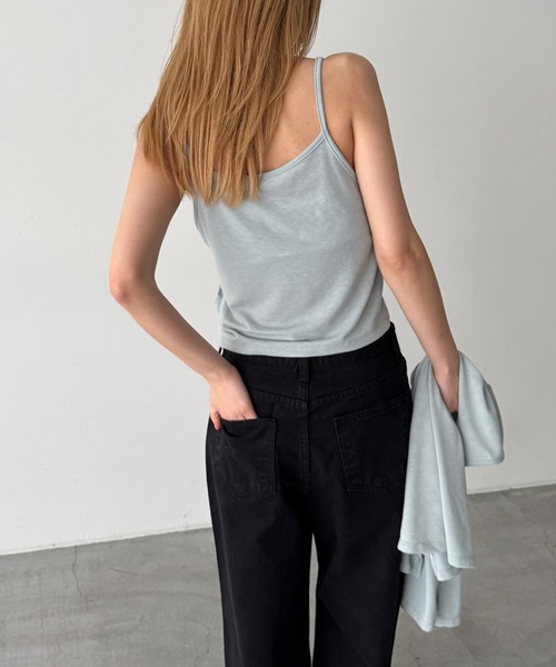 CANAL JEAN(キャナルジーン)の「El mar レイヤードカットトップス(アンサンブル・レディース・サックスブルー/ブラック/グレー・ONE SIZE)」の13枚目の写真