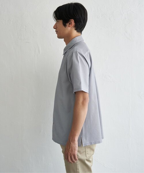 ikka(イッカ)の「イージーケア半袖シャウター(ブルゾン・メンズ・ベージュ/ネイビー/ブルー・XL/L/M/S)」の22枚目の写真