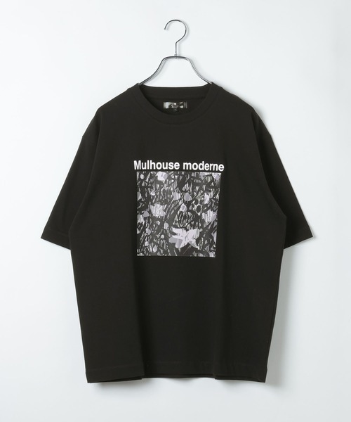 GLOBAL WORK(グローバルワーク)の「ミュルーズモダンTシャツ/半袖/678612(Tシャツ/カットソー・メンズ・ホワイト/ブラック系その他2/ブラック系その他/ホワイト系その他2/ブラック・LARGE/MEDIUM/SMALL/X-LARGE)」の15枚目の写真