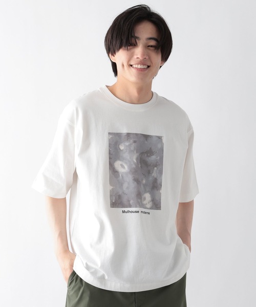 GLOBAL WORK(グローバルワーク)の「ミュルーズモダンTシャツ/半袖/678612(Tシャツ/カットソー・メンズ・ホワイト/ブラック系その他2/ブラック系その他/ホワイト系その他2/ブラック・LARGE/MEDIUM/SMALL/X-LARGE)」の21枚目の写真