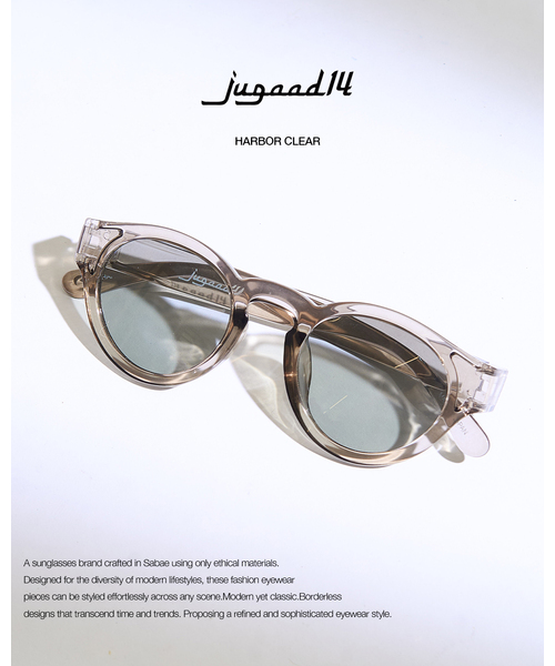 Jugaad14(ジュガードフォーティーン)の「jugaad14 / ジュガードフォーティーン HARBOR CLEAR(サングラス・メンズ・チャコールグレー/ブラック系その他/ブラックミックス/ブラウン/チョコ/ブラック・FREE)」の4枚目の写真