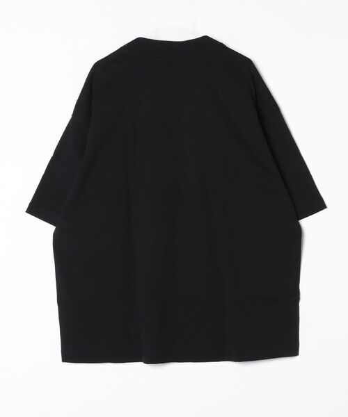 my beautiful landlet(マイビューティフルランドレット)の「【my beautiful landlet】 USA COTTON V-NECK BIG T-SHIRT - print(Tシャツ/カットソー・メンズ・オフホワイト/グレー/チャコールグレー/ブラック・FREE)」の5枚目の写真