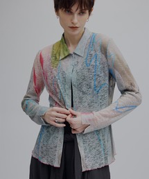 Ameri（アメリ）の「GEL ART CUT SHIRT（シャツ/ブラウス）」