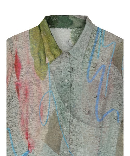 GEL ART CUT SHIRT（シャツ/ブラウス）｜Ameri（アメリ）の