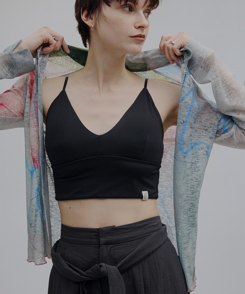 Ameri(アメリ)の「GEL ART CUT SHIRT(シャツ/ブラウス・レディース・ライトブルー/カーキ・FREE)」の9枚目の写真