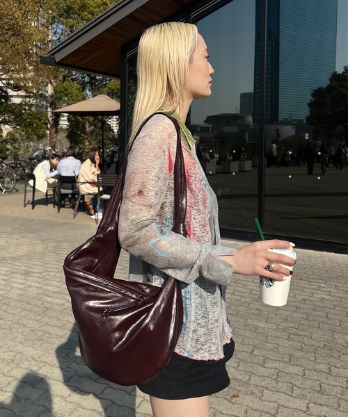 Ameri(アメリ)の「GEL ART CUT SHIRT(シャツ/ブラウス・レディース・ライトブルー/カーキ・FREE)」の16枚目の写真