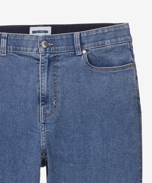 MINDBRIDGE（マインドブリッジ）の「ドゥグッド_ストレートバンディングデニムパンツ MYDP3151（デニムパンツ・メンズ・インディゴブルー・30/31/33/29）」の5枚目の写真