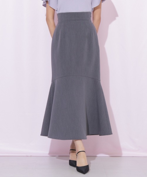 JILL by JILL STUART(ジルバイジルスチュアート)の「バックレースダウンマーメイドスカート(スカート・レディース・ブラック/グレー/ホワイト・FREE)」の11枚目の写真
