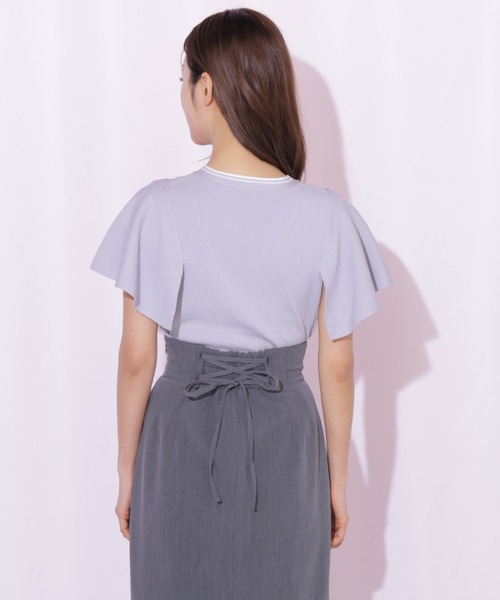 JILL by JILL STUART(ジルバイジルスチュアート)の「バックレースダウンマーメイドスカート(スカート・レディース・ブラック/グレー/ホワイト・FREE)」の10枚目の写真