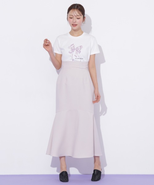 JILL by JILL STUART(ジルバイジルスチュアート)の「バックレースダウンマーメイドスカート(スカート・レディース・ブラック/グレー/ホワイト・FREE)」の15枚目の写真