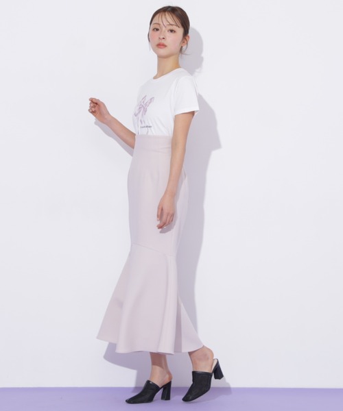 JILL by JILL STUART(ジルバイジルスチュアート)の「バックレースダウンマーメイドスカート(スカート・レディース・ブラック/グレー/ホワイト・FREE)」の19枚目の写真