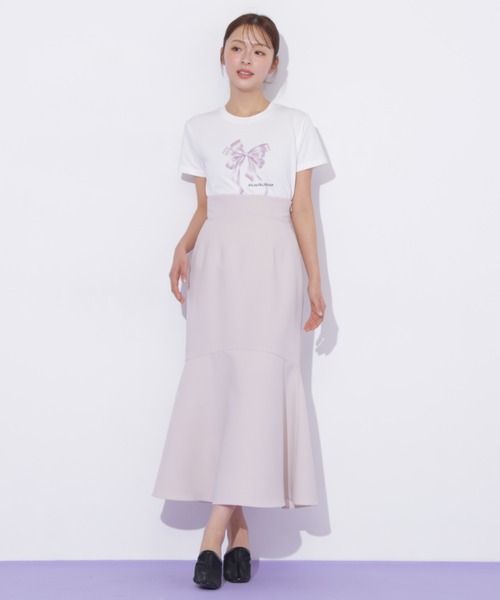 JILL by JILL STUART(ジルバイジルスチュアート)の「バックレースダウンマーメイドスカート(スカート・レディース・ブラック/グレー/ホワイト・FREE)」の16枚目の写真