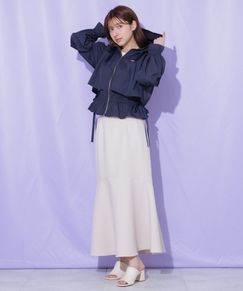 JILL by JILL STUART(ジルバイジルスチュアート)の「バックレースダウンマーメイドスカート(スカート・レディース・ブラック/グレー/ホワイト・FREE)」の22枚目の写真