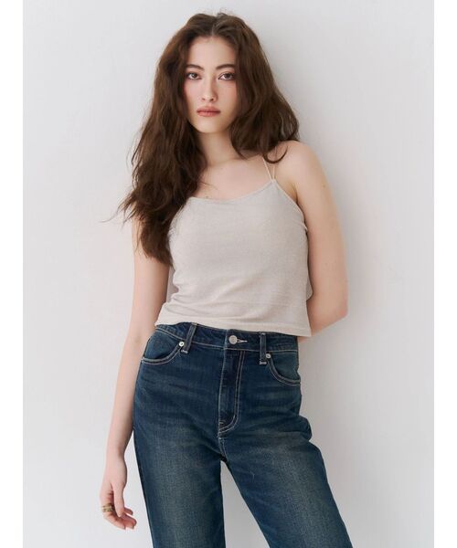 EVRIS(エヴリス)の「レースドッキングフレアデニムパンツ(デニムパンツ・レディース・インディゴブルー/ライトブルー・SMALL/MEDIUM)」の11枚目の写真