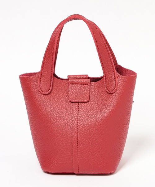 mysty woman（ミスティウーマン）の「miniバケツBAG 782953（ショルダーバッグ・レディース・ブラック/レッド/ブラウン・FREE）」の7枚目の写真