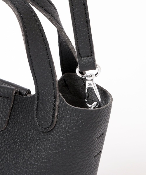 mysty woman（ミスティウーマン）の「miniバケツBAG 782953（ショルダーバッグ・レディース・ブラック/レッド/ブラウン・FREE）」の10枚目の写真