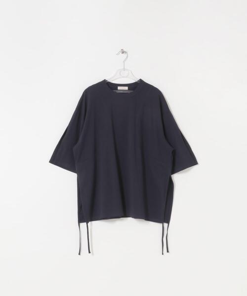 LAATO(ラート)の「shirring over tee(Tシャツ/カットソー・レディース・ブラウン/ネイビー/イエロー・FREE)」の11枚目の写真