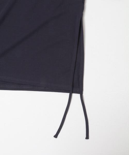 LAATO(ラート)の「shirring over tee(Tシャツ/カットソー・レディース・ブラウン/ネイビー/イエロー・FREE)」の14枚目の写真