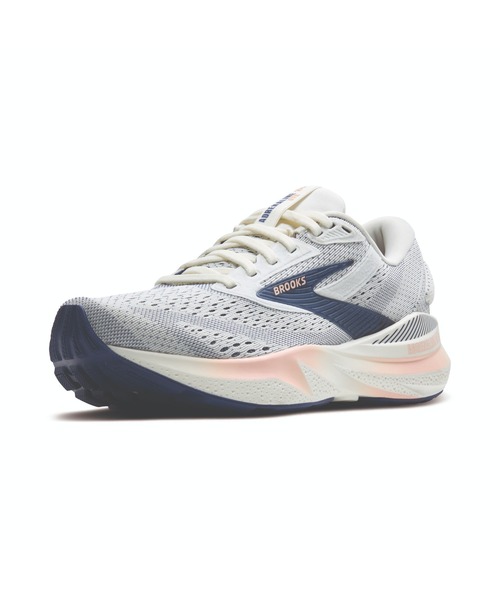 BROOKS(ブルックス)の「BROOKS/AdrenalineGTS24/アドレナリンGTS24(スニーカー・レディース・ピンク/ホワイト/グレー×ピンク・22.5cm/23.0cm/23.5cm/24.5cm/25.0cm/26.0cm)」の1枚目の写真