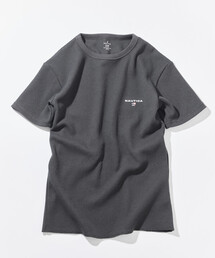 NAUTICA/ノーティカ Essentials タイトフィット S/S クルーネック ワッフルTシャツ