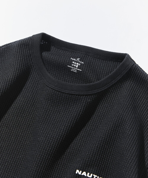 NAUTICA(ノーティカ)の「NAUTICA/ノーティカ Essentials タイトフィット S/S クルーネック ワッフルTシャツ(Tシャツ/カットソー・メンズ・ブラック/グレー/ホワイト/チャコールグレー・LARGE/MEDIUM/SMALL/X-LARGE/XX-LARGE)」の19枚目の写真