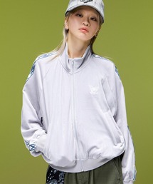 X-girl | BUTTERFLY VELOUR TRACK JACKET(その他アウター)